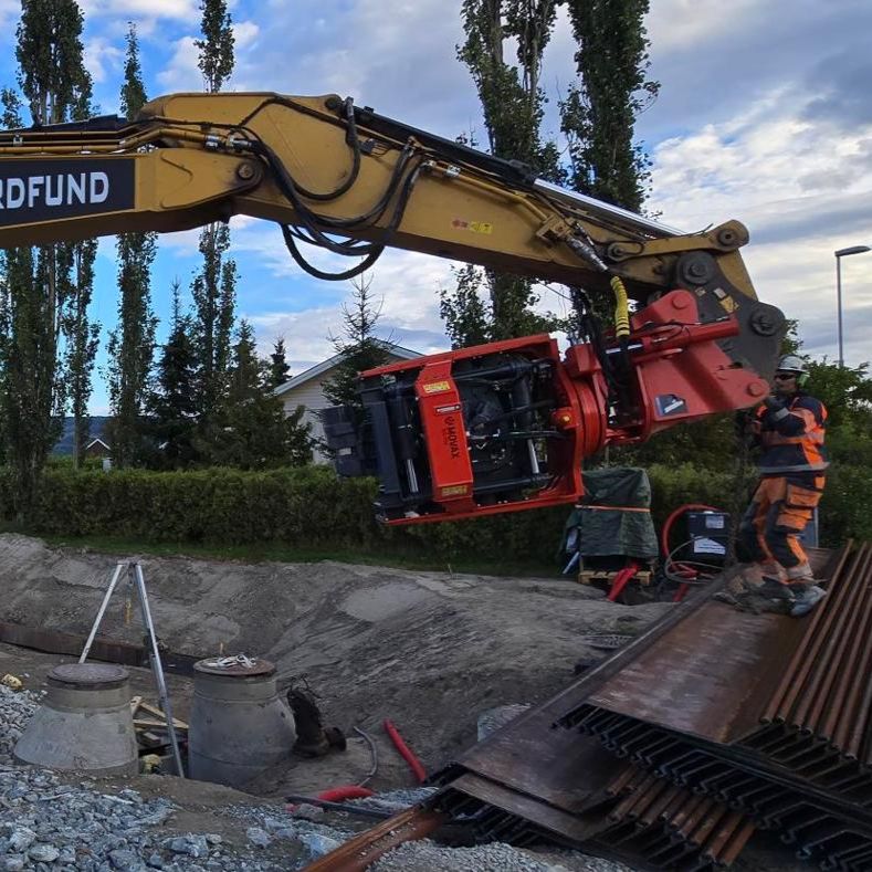 Bilde av anleggsmaskin